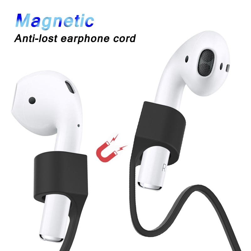 Dây đeo silicon chống thất lạc tiện dụng cho tai nghe không dây Airpods Pro 1 2 3 Tws