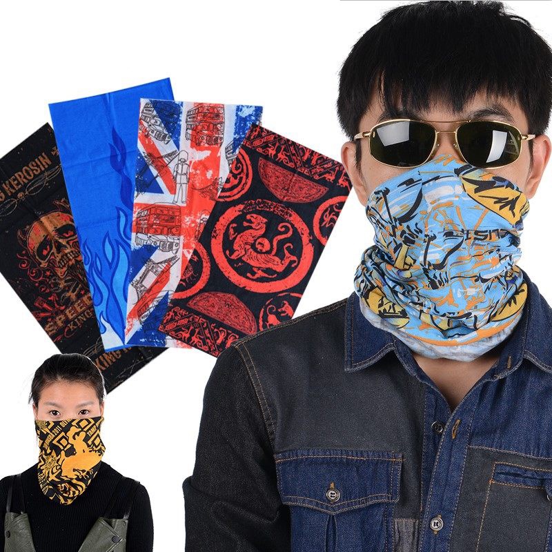 Khăn Bịt Mặt Khăn Đi Phượt Khăn Ống Đa Năng Chất Liệu Thun Cotton Mềm