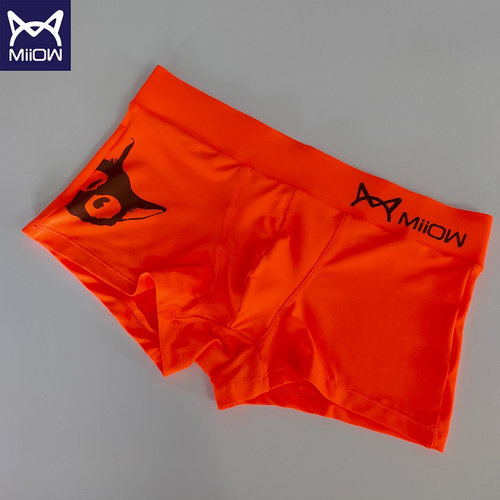 [Mẫu mới] Quần Sịp Nam Boxer Cotton MiiOW Cao Cấp (ảnh thật, sịp mèo)