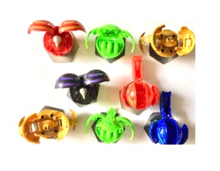 Chiến binh bakugan - bộ 5 trứng