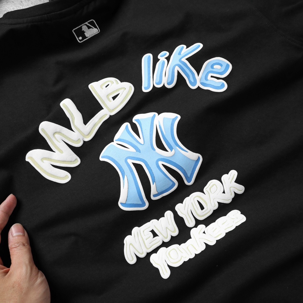 MLB - Áo thun cotton unisex Like Popcorn NEW YORK YANKEES