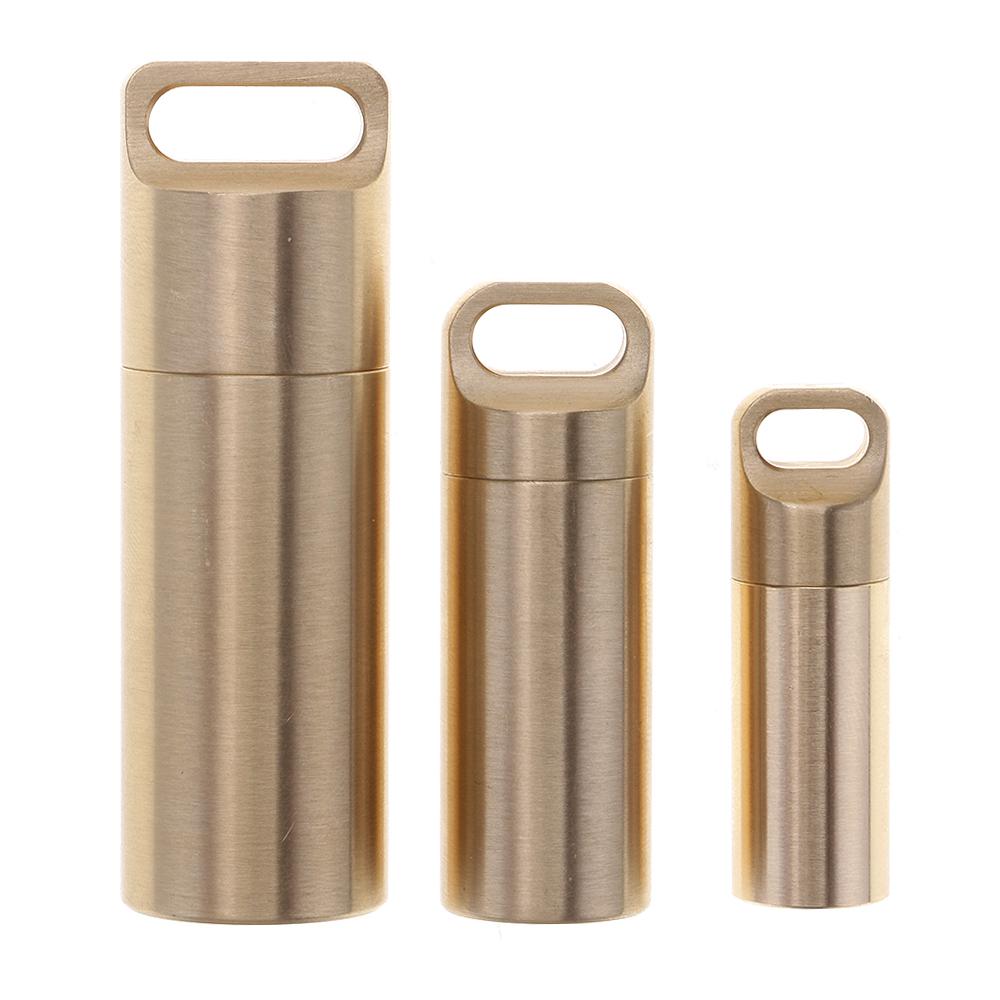 geeka-Waterproof Tank Medicine Pill Box Case Capsule Seal Container Bottle