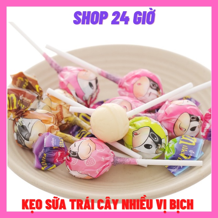 Kẹo Sữa Trái Cây Milkita Bịch 50 Cây