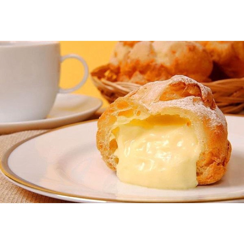 Bột nhân su kem custard