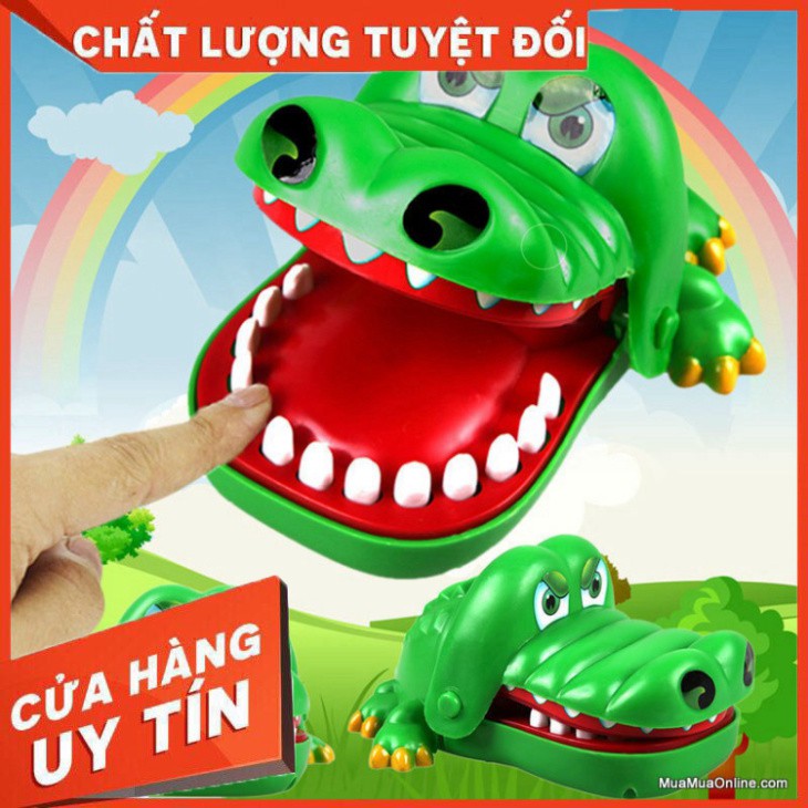 Trò Chơi Khám Răng Cá Sấu Cắn Tay Loại Lớn