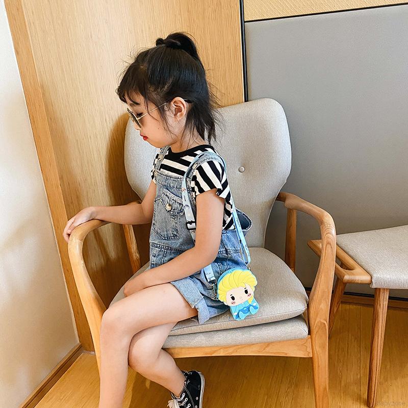 Túi Đeo Chéo dọc cơ thể Họa Tiết Hoạt Hình Xinh Xắn Dành Cho Nữ