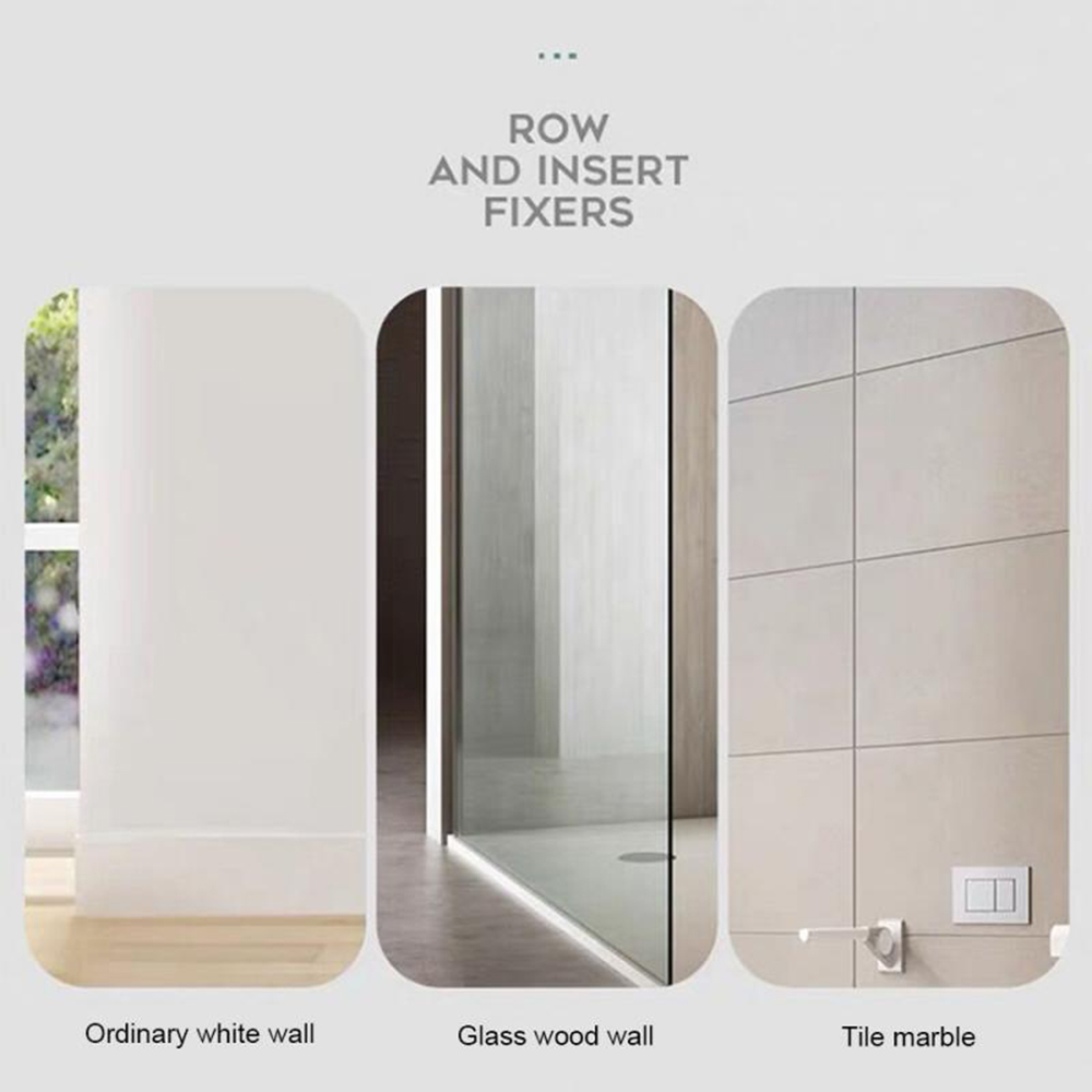 Miếng dán tường trong suốt giữ phích cắm điện tiện lợi