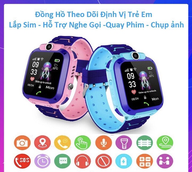 Watch Kid 2019 - Đồng hồ định vị - Luôn luôn bên con dù con ở nơi đâu