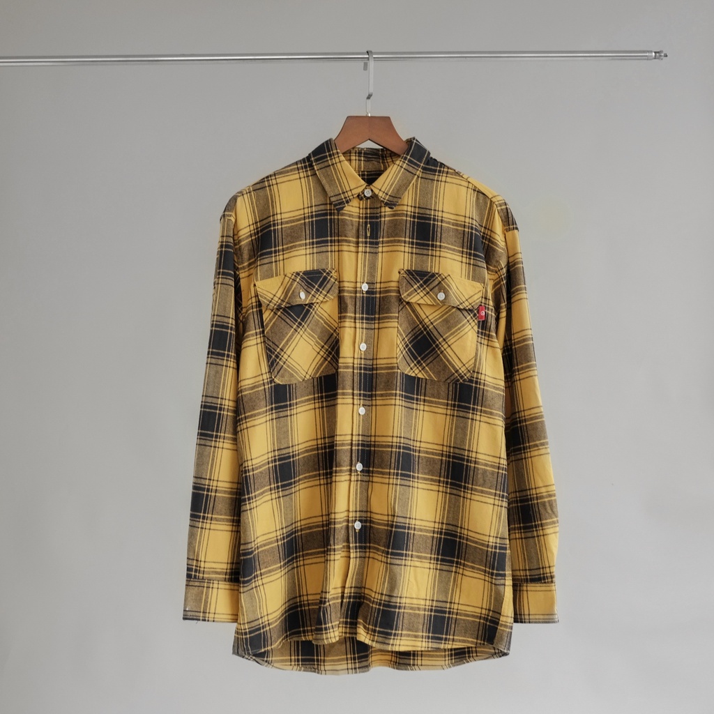 Áo Khoác Sơ Mi Jambangee Flannel Overfit Dài tay Nhiều Màu Sắc