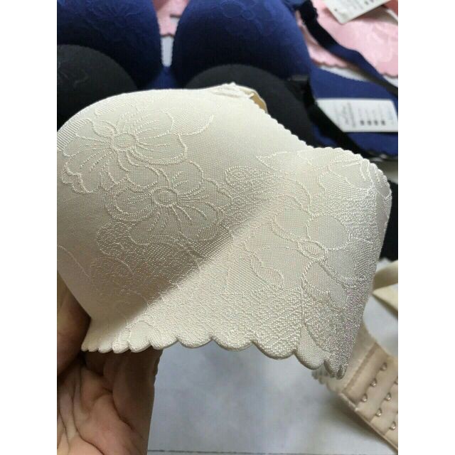 Áo ngực su gấm - đệm 5cm in hoa cao cấp