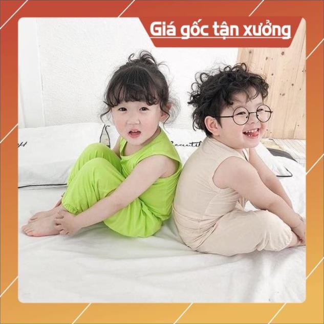 Đồ Bộ Bé Trai, Bé Gái Minky Mom Chất Thun Lạnh, Đồ Bộ Cho Bé Mặc Nhà Cộc Tay Mùa Hè MKM21-01