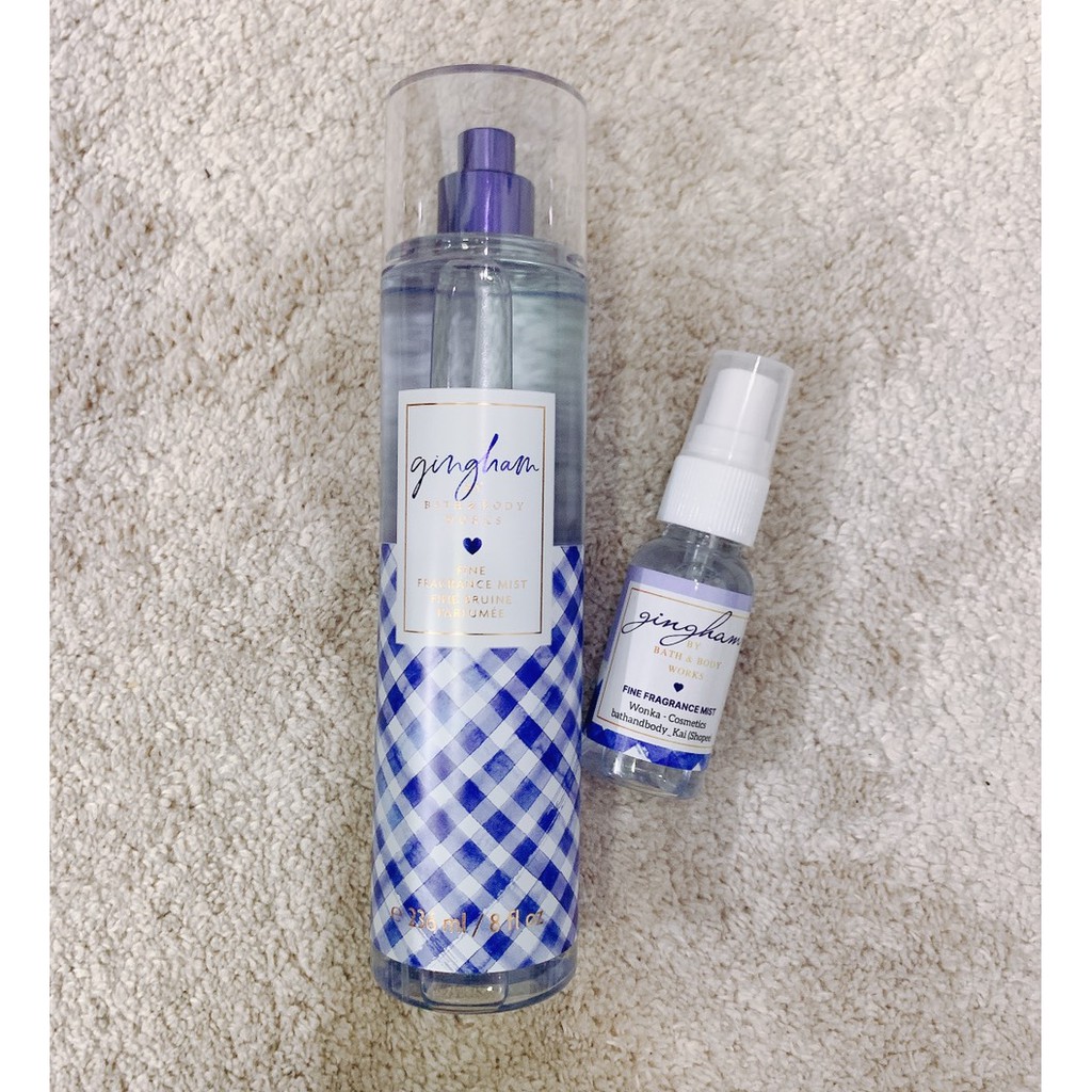 Xịt thơm toàn thân Gingham - Bath & Body Works (36ml)