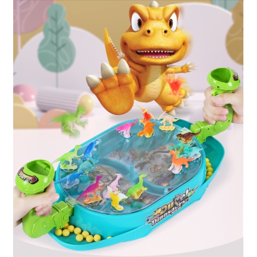 [Hàng sẵn] Đồ Chơi Khủng long đại chiến Dino bắn bi Vui nhộn