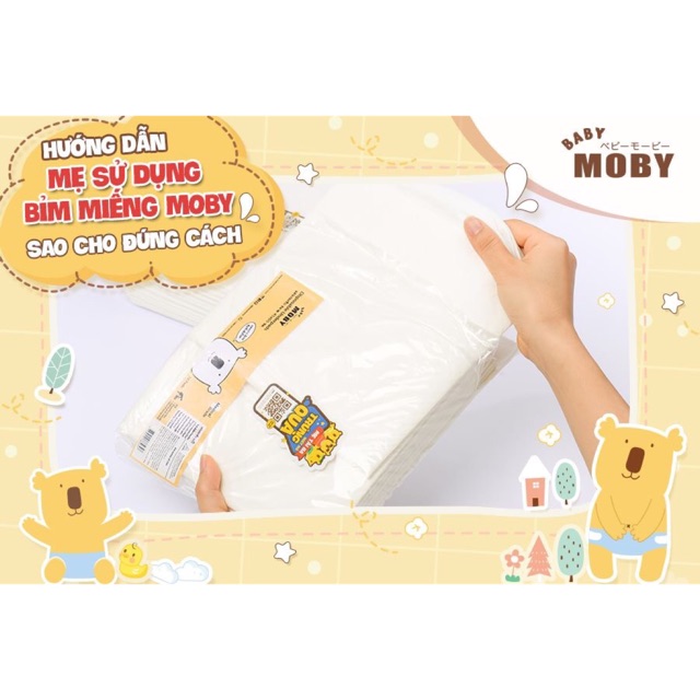 Miếng Lót Chống Thấm Moby Baby (10 Miếng/Túi)