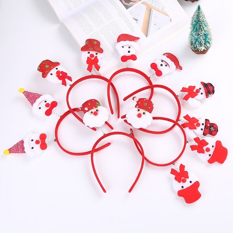 Quà tặng giáng sinh kẹp tóc noel xinh