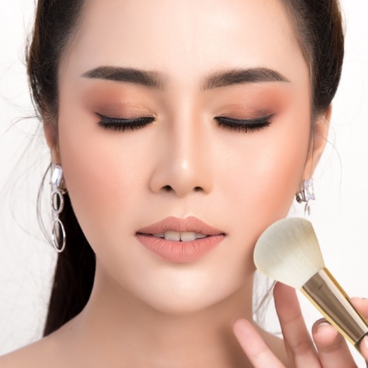 GRACEDO Bộ 7 Cọ Trang Điểm Chuyên Nghiệp Màu Đen Vàng Hồng Bạch Kim