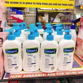 Sữa tắm celltaphil baby úc