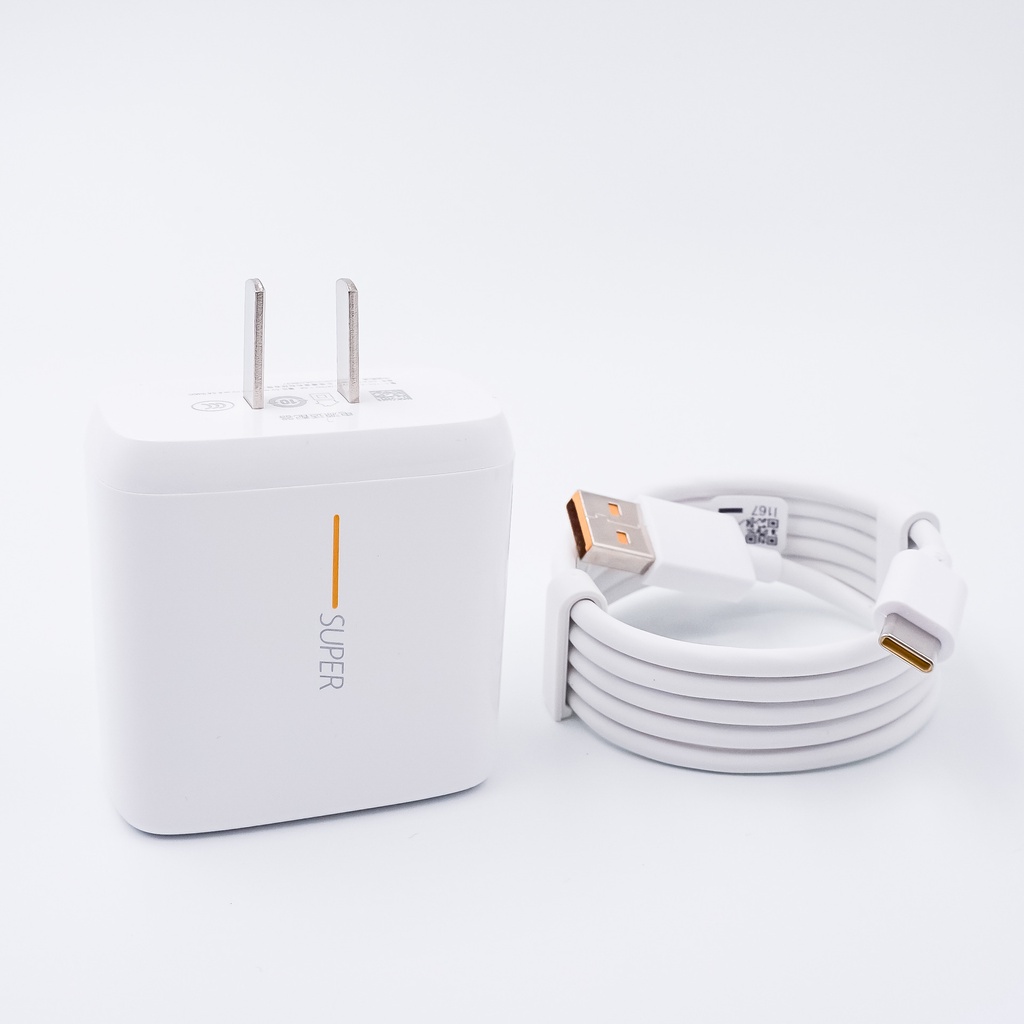 Bộ Sạc Nhanh ANDROID 65W Cáp Sạc Siêu Nhanh Cổng Ra Typce C