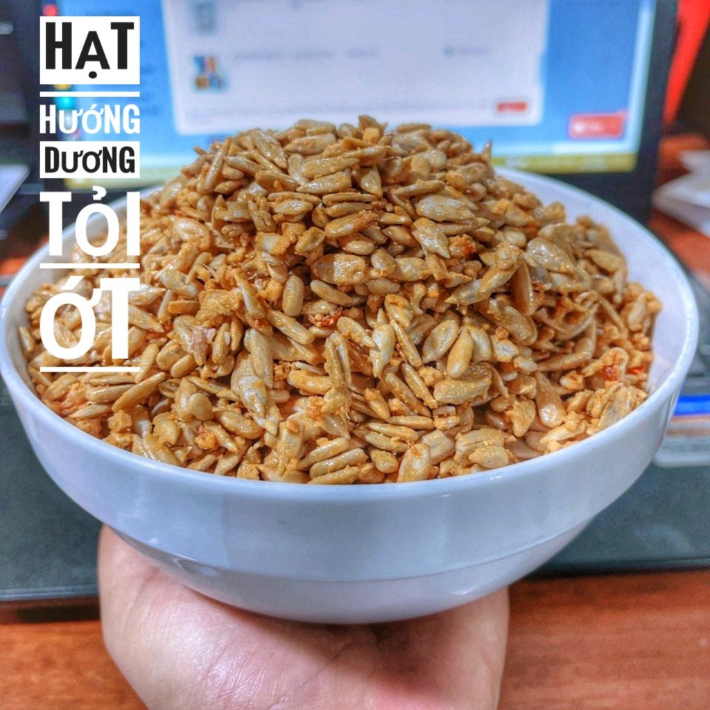 Hạt Hướng Dương Tỏi Ớt Lon 180Gr