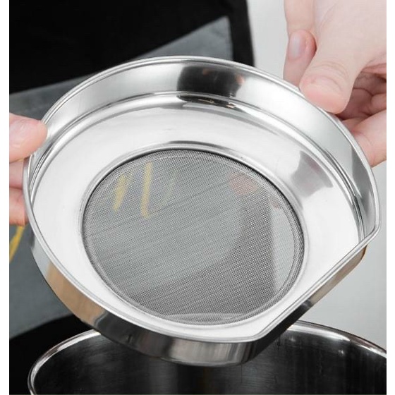 Hỏa tốc->Ca Lọc Dầu Ăn, Bình Lọc Dầu Ăn Đa Năng Có Lưới Lọc Cặn Inox 304