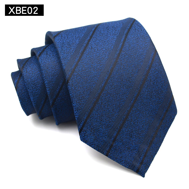 Mới 8cm Nam Cà Vạt Sọc Họa Tiết Thời Trang Người Cà Vạt Cà Vạt Cổ Jacquard Dệt Ascot Cravat Cổ Cho Quý Ông Tiệc Cưới