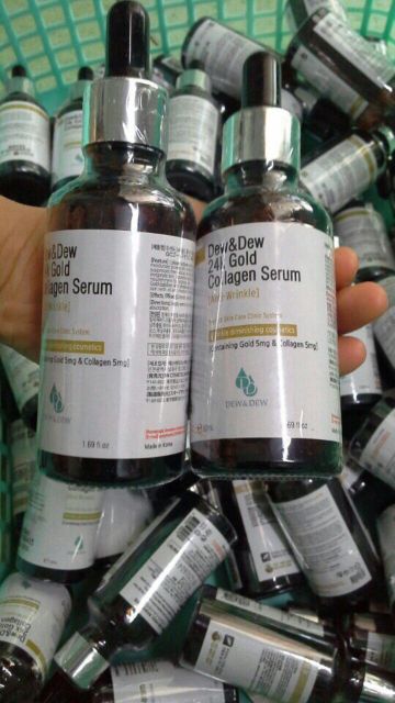 SERUM DEW & DEW 24K GOLD COLLAGEN