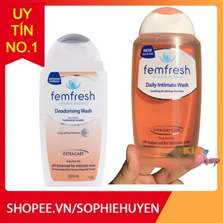 Dung Dịch Vệ Sinh Phụ Nữ Chống Viêm Khử Mùi Hôi Femfresh 250ml