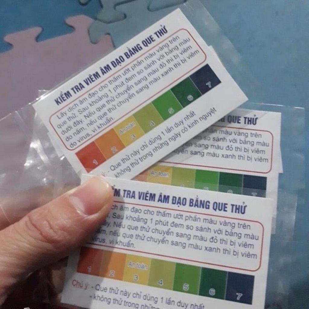Que kiểm tra viêm âm đạo, Test thử viêm nhiễm phụ khoa chuẩn xác tặng kèm cốc