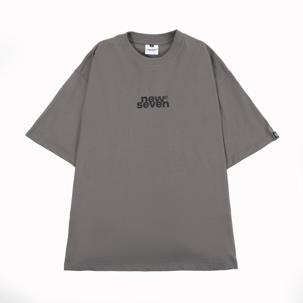 Áo thun unisex N7 Typo Signature phông tay lỡ nam nữ form rộng Local Brand