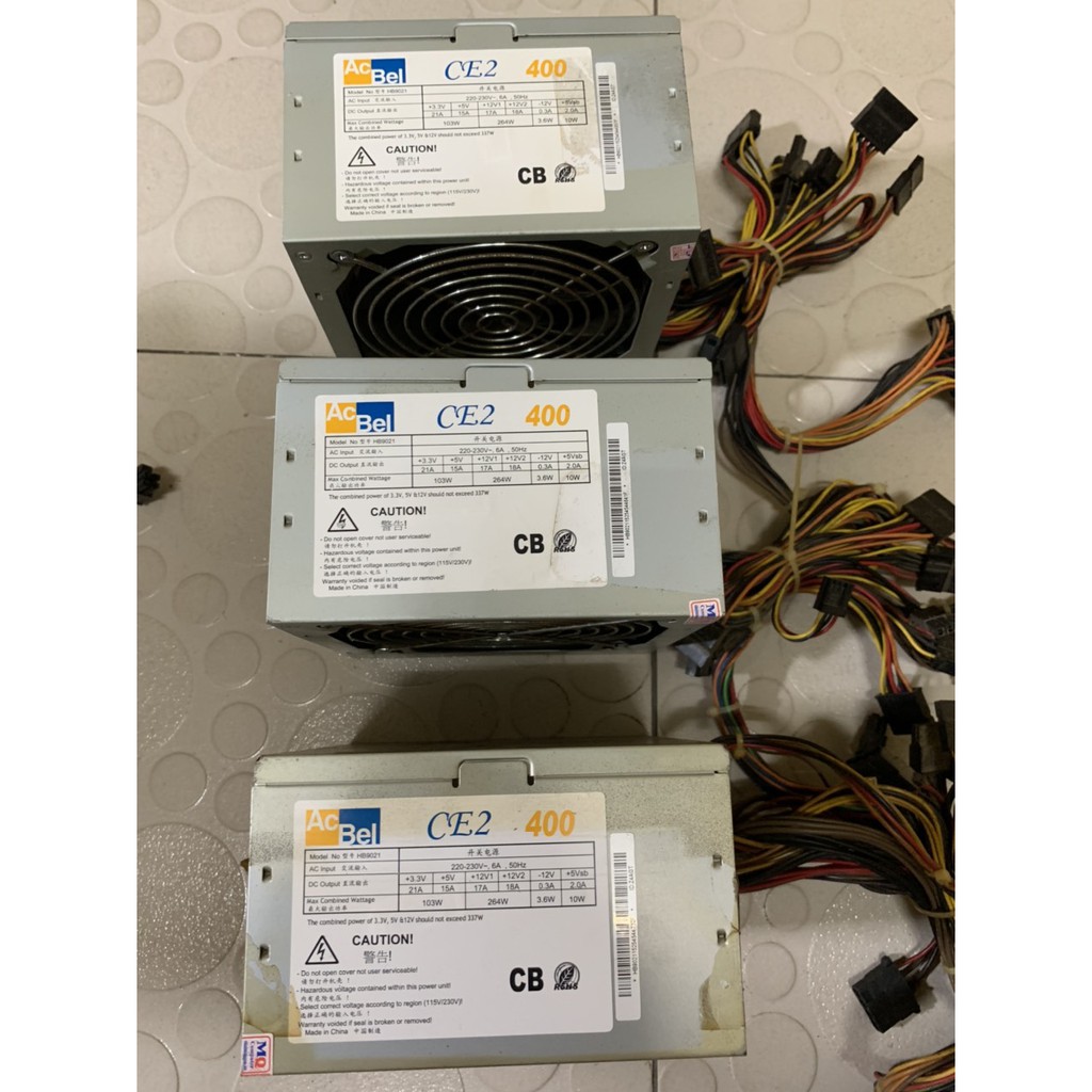 PSU N guồn Máy Tính Hiệu AcBel CE2 - HK Chuẩn 400W  - Vi Tính Bắc hải