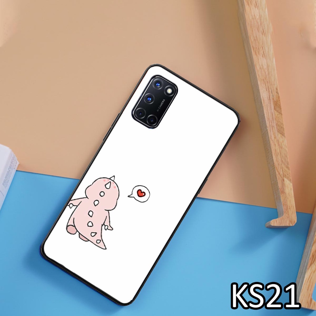 [SIÊU ƯU ĐÃI] Ốp lưng Oppo A52/A53/A92 in hình chú khủng long siêu đẹp, độc, lạ_KINGSTORE.HN_Ốp lưng điện thoại