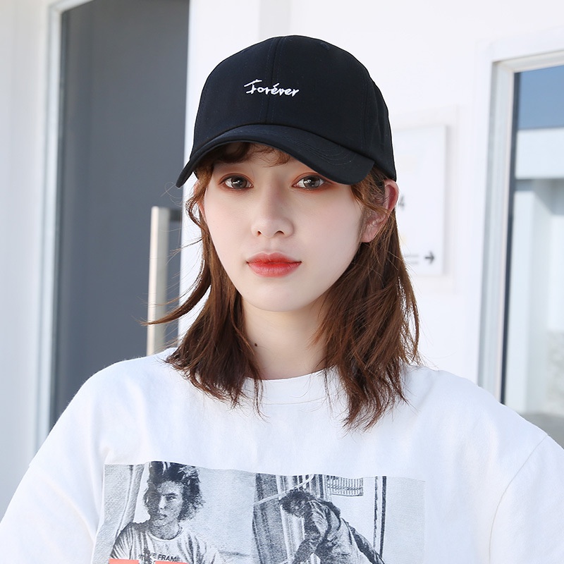 Mũ lưỡi trai thêu chữ Nón cotton thời trang phong cách Ulzzang form unisex nam nữ cao cấp