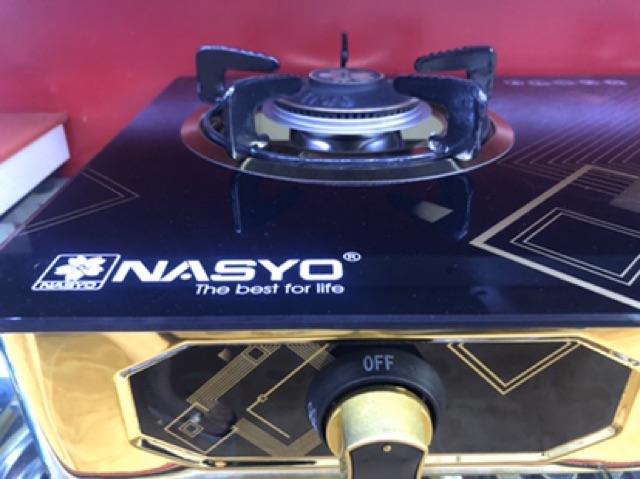 Bếp ga đôi 🥰 Free Ship🥰 Bếp gas đôi mặt kính NASYO NS18 K