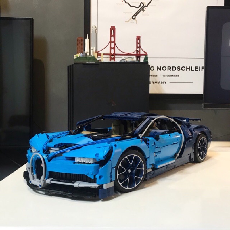 Đồ chơi lắp ráp 55488 95968 Mô hình Siêu xe Bugatti