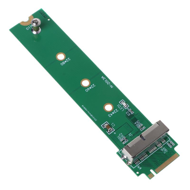 Thẻ điều hợp chuyển đổi SSD 12+26 chân qua M.2 M (NGFF) PCIE thích hợp cho Macbook Air Pro PC