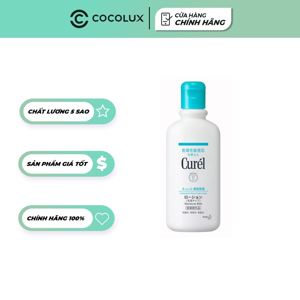 Sữa Dưỡng Toàn Thân Curél 220ml COCOLUX