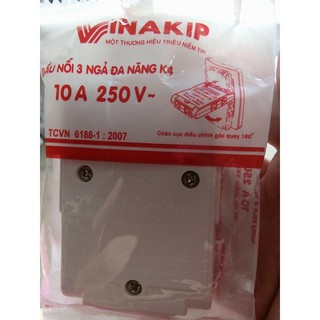 Đàu cắm nối chia 3 Vinakip