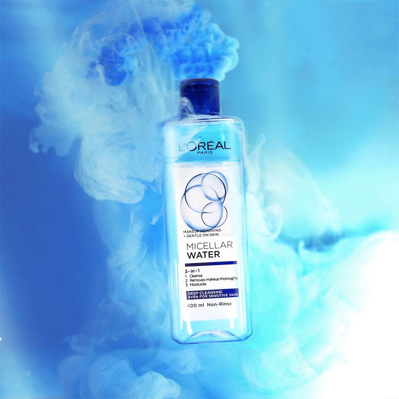Nước Tẩy Trang Làm Sạch Sâu 3 In 1 L'Oreal Micellar Water Deep Cleansing 400ml