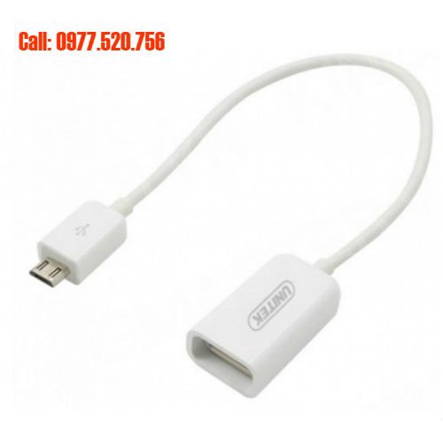 Cáp Micro USB OTG Unitek Y-C445 loại tốt