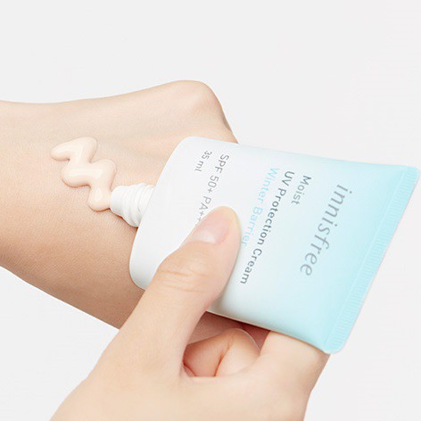 Kem Chống Nắng Dưỡng Ẩm Innisfree Moist UV Protection Cream Winter Barrier SPF50+ PA++++ (35ml)