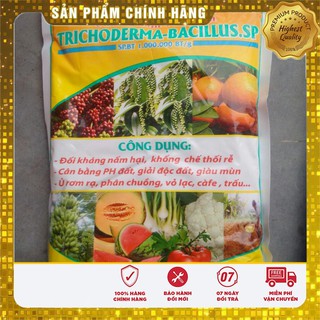 Chế phẩm sinh học nấm đối kháng Trichoderma Bacillus