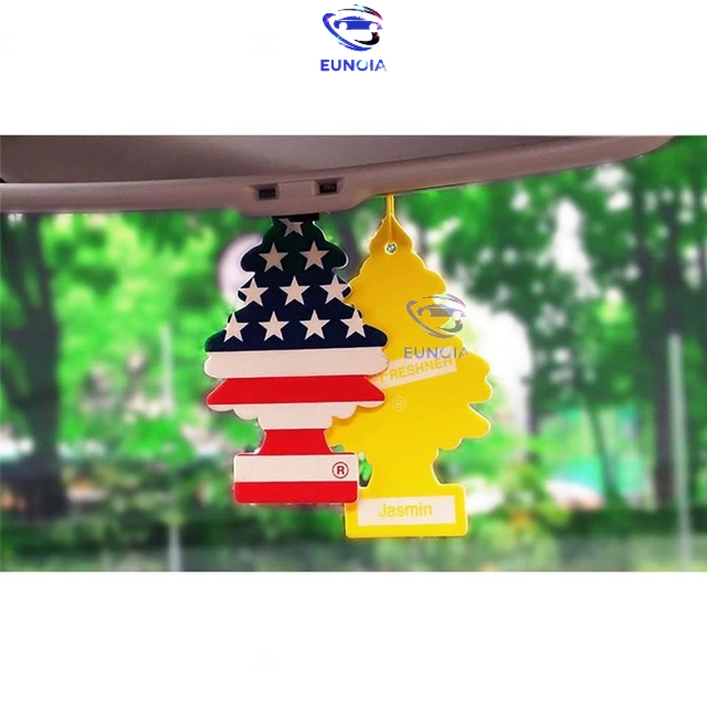 Combo 15 lá thơm treo xe ô tô phòng ngủ phòng tắm cực thơm