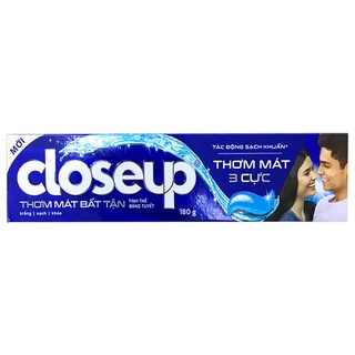 Kem đánh răng Closeup Thơm Mát Bất Tận 180g