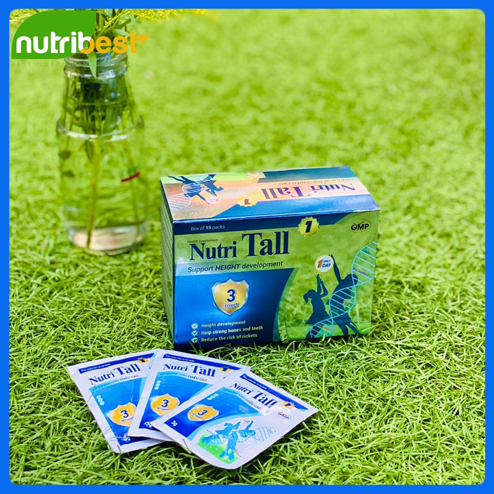 [Combo 5 Tặng 1] 6 hộp Nutri Tall 1 Tăng Chiều Cao Chuyên Biệt Cho Trẻ Dưới 8 Tuổi