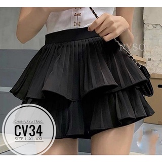 Bigsize Chân váy 2 tầng CV34