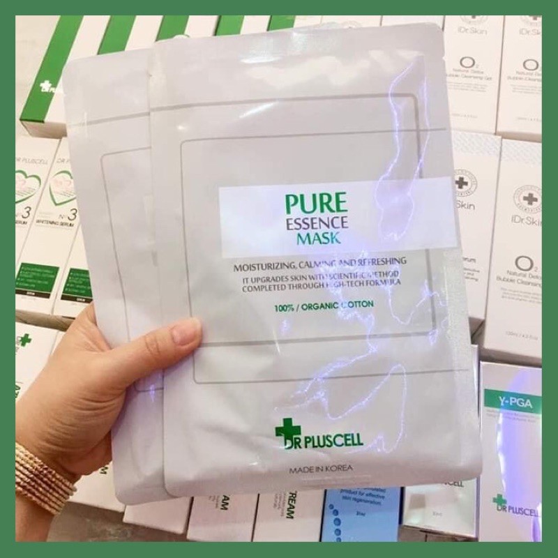 Mặt nạ tái tạo Dr pluscell_ Pure essence mask