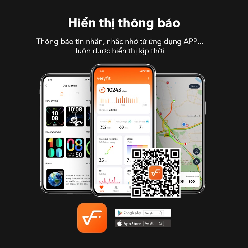 Đồng Hồ Thông Minh ACOME Smart Watch C1 Chống Nước Thay Hình Nền Theo Dõi Sức Khỏe Chống Nước Sử Dụng Liên Tục 14 Ngày