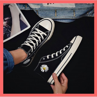 [🚛𝑭𝒓𝒆𝒆𝑺𝒉𝒊𝒑] Giày Thể Thao Nam Cổ Cao Họa Tiết Hoa Cúc Dễ Phối Đồ