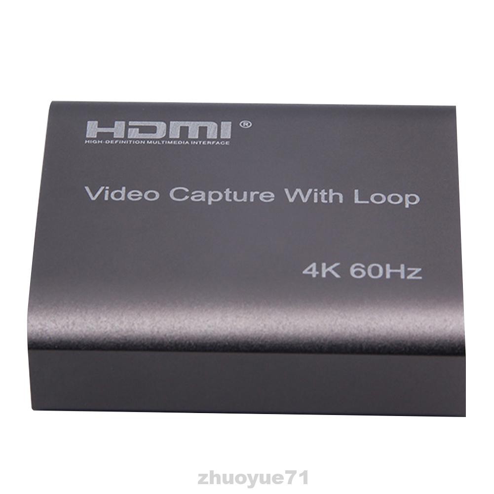 Portable HD 1080P Broadcasting Recording Live Streaming Online Teaching USB3.0 HDMI Video Capture Card