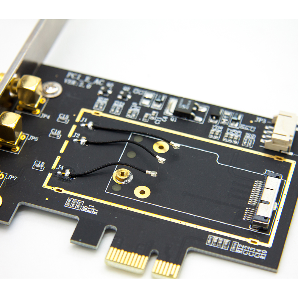 Ăng Ten Cho Pc / Hacktosh Bcm94360Cs2 Bcm943602Cs Wifi + Bluetooth 4.0 Sang Pci-E X1 | BigBuy360 - bigbuy360.vn